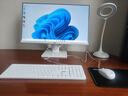 AOC國家補貼大師926 27英寸高清辦公商用臺式一體機電腦(酷睿i5-12450H 16G 512G WiFi 鍵鼠 )白 曬單實(shí)拍圖