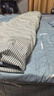 芯能水星家紡出品四件套純棉100全棉2025新款床單被套床笠床上用品 幾何旋律 床單款 1.8床四件套(被套180x220) 曬單實(shí)拍圖