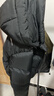 鴨鴨【高充絨】羽絨服男士短款加厚2025年冬季新款面包服防寒保暖外套 黑色 【197-255g充絨】 L 【建議125-150斤】 曬單實(shí)拍圖