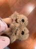 名創(chuàng  )優(yōu)品（MINISO）可愛(ài)潦草小狗棉拖鞋女秋冬室內居家宿舍情侶毛拖鞋男咖色38-39 曬單實(shí)拍圖
