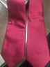歐世信律師領(lǐng)帶 法男士女士院天平標天秤領(lǐng)帶 藏青色領(lǐng)帶酒紅色領(lǐng)帶法 法（紅色拉鏈款） 曬單實(shí)拍圖