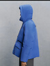 GXG男裝  簡(jiǎn)約連帽羽絨服男通勤外套 24冬新品 藍色 175/L 曬單實(shí)拍圖