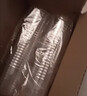 潔日邦一次性航空杯200ml*50只臺階式食品級透明加厚家用水晶太空杯 曬單實(shí)拍圖