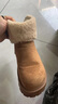 奧古獅登（Agsdon）雪地靴女冬季新款羊羔絨保暖東北棉鞋女厚底棉靴 944263 駝 37 曬單實(shí)拍圖