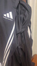 阿迪達斯（adidas）長(cháng)褲男女秋冬寬松透氣直筒褲跑步運動(dòng)防風(fēng)休閑褲  黑白 L 曬單實(shí)拍圖