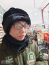 貓人帽子冬季男保暖加絨加厚防寒護耳護頸圍脖男冬季帽子防風(fēng)帽 黑色 曬單實(shí)拍圖