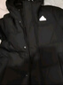 adidas 600蓬拒水保暖長(cháng)款鴨絨羽絨服男女冬季阿迪達斯官方輕運動(dòng)   黑色   S 曬單實(shí)拍圖