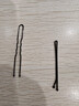 美膚語(yǔ)黑色發(fā)夾一字夾+U型夾200根 小黑夾隱形盤(pán)發(fā)卡子劉海碎發(fā)夾MF8747 曬單實(shí)拍圖