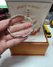 老廟足銀手鐲莫比烏斯環(huán)純銀麻花銀手鐲女送女友媽媽生日禮物 足銀莫比烏斯手鐲15±1g【品牌禮盒】 曬單實(shí)拍圖