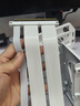 京兆信息（GIGA-MEGA）PCIe5.0 X16顯卡延長(cháng)線(xiàn)高速無(wú)損雙層可彎折90度角PCIE5延長(cháng)線(xiàn)兼容5090顯卡ATX機箱/90度18厘米白色 曬單實(shí)拍圖