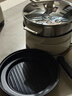 美的（Midea）多功能鍋 分體式電火鍋超速沸烤肉鍋電烤盤(pán)一鍋多用電煮鍋火鍋專(zhuān)用鍋蒸煮燉煎烤涮一體料理鍋 9.5L 【多功能】涮煮鍋+蒸籠+烤盤(pán)HGE2803 曬單實(shí)拍圖