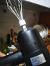 電動(dòng)打蛋器奶油打發(fā)器無(wú)線(xiàn)烘焙打蛋機家用自動(dòng)攪拌器手持蛋糕打發(fā)器 單檔-黑色【一鍵打發(fā)】無(wú)線(xiàn)款 曬單實(shí)拍圖