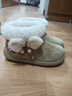 回力雪地靴女冬季新款可愛(ài)加絨保暖百搭新款短筒棉鞋 卡其色 38 曬單實(shí)拍圖
