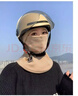 冬季騎行保暖帽子防寒面罩加厚護臉圍脖騎行頭套防風(fēng)護耳面罩 黑色【秋冬套頭帽】 曬單實(shí)拍圖