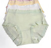 貓人4條女士?jì)妊澟兠轆類(lèi)嬰兒棉10a桑蠶絲襠高彈大碼中腰舒適透氣L 曬單實(shí)拍圖