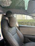 駕享適用于特斯拉Tesla煥新3Model3煥新Y毛豆3ModelY汽車(chē)頭枕車(chē)用腰靠 碳黑色+手機支架+置物鉤（絨款） 曬單實(shí)拍圖