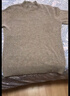 京東京造【100%山羊絨】秋冬毛衣女針織衫半高領(lǐng)春節送禮 燕麥色 M 曬單實(shí)拍圖