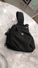 時(shí)尚百搭純色布包運動(dòng)戶(hù)外新款休閑簡(jiǎn)約潮流雙肩包輕便背包2-101 武士黑 背包1個(gè) 曬單實(shí)拍圖