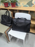 Walker Shop商務(wù)公文包手提男優(yōu)質(zhì)牛皮牛皮包斜挎包手提包大容量出差電腦包 黑色 加大號（43.5*32*13cm）17英寸 曬單實(shí)拍圖