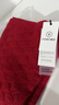 帕什 羊絨圍巾女100%山羊絨鏤空花型圍脖針織小圍巾秋冬新款 PS-M01 波爾多紅 曬單實(shí)拍圖