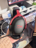 極度未知（HYPERX）颶風(fēng)云雀阿爾法黑鷹天箭游戲耳機入耳式 電競耳機有線(xiàn)筆記本電腦手機fps吃雞csgo耳麥內置麥克風(fēng) 颶風(fēng)3黑紅【備件庫包裝破損】 曬單實(shí)拍圖