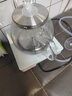 益茶福全自動(dòng)上水電熱水壺茶臺燒水壺飲水燒水一體機玻璃底部上水單壺茶幾煮茶壺保溫泡茶壺開(kāi)水壺煲水壺 1L 藍光玻璃套裝316鋼 曬單實(shí)拍圖