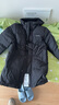 波司登25年冬羽絨服男女同款情侶90絨加厚連帽修身中長(cháng)款休閑保暖外套 曬單實(shí)拍圖