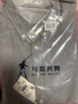 與狼共舞【100%棉】輕商務(wù)休閑男士長(cháng)袖襯衫輕正裝 015深灰 180  曬單實(shí)拍圖