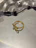 中國黃金（CHINA GOLD）在逃公主蝴蝶結黃金戒指女款足金指環(huán)情人節情人節禮物送女朋友 永恒愛(ài)戀禮盒【無(wú)產(chǎn)品勿單拍】 14圈口 曬單實(shí)拍圖