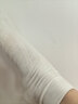 莫代爾白色襪子女100%純棉春夏花邊百搭短襪女月子棉襪運動(dòng)船襪女 曬單實(shí)拍圖