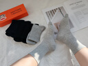 大嘴猴100%純棉襪子男士中筒秋冬運動(dòng)純棉襪防臭10A抗菌吸汗透氣6雙禮盒 曬單實(shí)拍圖