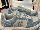 MLB官方板鞋女鞋子 情侶學(xué)長(cháng)鞋透氣休閑鞋老花運動(dòng)鞋潮鞋 3ASXS015N 紐約洋基隊/藍色 41 (260mm) 曬單實(shí)拍圖