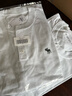 Abercrombie & Fitch經(jīng)典小麋鹿圖案男裝25夏季美式重磅寬松亨利領(lǐng)短袖T恤 白色 L (180/108A)尺碼偏大 曬單實(shí)拍圖