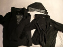 美津濃戶(hù)外沖鋒衣男連帽夾克上衣防風(fēng)三合一外套可拆卸登山服 黑色 2XL 曬單實(shí)拍圖