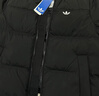 阿迪達斯（adidas）三葉草羽絨服女裝2025冬季新款運動(dòng)服保暖鴨絨面包服立領(lǐng)夾克外套 KC2659 /黑色 L 曬單實(shí)拍圖