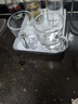 樂(lè )美雅玻璃杯咖啡杯泡茶杯子耐高溫牛奶杯微波爐可用把杯320ml*2 曬單實(shí)拍圖