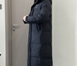 鴨鴨（YAYA）王一博同款冰殼3.0冬季新款羽絨服男女長(cháng)款過(guò)膝極寒加厚保暖外套 青光黑色 L 175/92A 曬單實(shí)拍圖