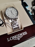 浪琴（LONGINES）律雅系列 自動(dòng)機械 精鋼 男表 L4.860.4.11.6禮物 曬單實(shí)拍圖