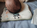 J.Sir嬰兒定型枕新生兒寶寶0-3-6個(gè)月以上輔助偏頭四季通用透氣硅膠枕 曬單實(shí)拍圖