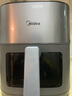 美的（Midea）炎烤免翻面家用空氣炸鍋蒸烤一體可視窗口上下雙熱源6.5L大容量金屬內腔微蒸汽嫩烤 MF-KZC6516 曬單實(shí)拍圖
