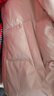 鴨鴨（YAYA）短款羽絨服女2025新款90絨小個(gè)子甜美氣質(zhì)百搭休閑加絨短外套HT 藕粉色 M (160) 曬單實(shí)拍圖