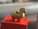 銅師傅 《馬上有錢(qián)》桌面真金鎏鍍馬擺件 家居裝飾品 新年禮物 曬單實(shí)拍圖