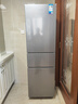 美的（Midea）220L三門(mén)冰箱灰色租房家用客廳宿舍小型冰箱三開(kāi)門(mén)三溫低耗省電低音運行BCD-220TM 曬單實(shí)拍圖