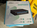 dahua大華8口千兆POE交換機65W 2.5G光口上行9口電口非網(wǎng)管監控網(wǎng)絡(luò )分線(xiàn)器分流器適用學(xué)校賓館超市 曬單實(shí)拍圖