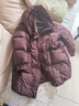 鴨鴨（YAYA）中長(cháng)款羽絨服女2025新款冬季連帽保暖簡(jiǎn)約百搭休閑時(shí)尚加厚外套女 曬單實(shí)拍圖