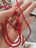 兩世歡朱砂平安扣本命年紅繩腰鏈女男紅腰帶護身符紅色腰繩禮物送女友 精美腰鏈+禮盒 曬單實(shí)拍圖