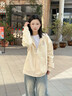 都市麗人開(kāi)衫連帽衛衣外套女2026年新款女款春季最流行的衣服寬松顯瘦上衣 曬單實(shí)拍圖