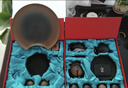 萬(wàn)仟堂（Edenus）高檔功夫茶具套裝 帶茶盤(pán)中式茶具成套實(shí)用送伴手禮盒 菩提香呆A 秋山釉（1壺1海6杯1茶葉罐1蓋置1茶洗1茶盤(pán)1茶承） 13件 曬單實(shí)拍圖