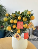 臨雅四季金桔樹(shù)盆栽帶果可食用年宵小橘子樹(shù)客廳室內好養花卉綠植盆景 四季金桔樹(shù)+紅色福桶盆+白塑托+吊牌 曬單實(shí)拍圖