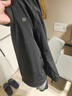 KOLON SPORT/可隆戶(hù)外軟殼衣 男士防風(fēng)防水透濕軟殼夾克 LHJK6MNT05-BK 黑色 XL 180/100A 曬單實(shí)拍圖